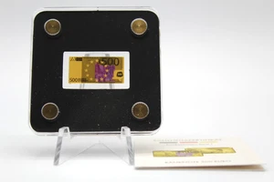 PRAGER: Banknote 500 Euro, 1/500 Oz, GOLD [1342]#k - Bild 1 von 3