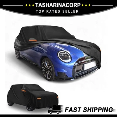 Cubierta de coche impermeable todo clima para Mini Cooper 2 puertas 02-2021 película de aluminio Foto 1 de 4