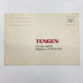 Tengen Gauntlet Nintendo NES Customer Response Card GUC SHIPS FREE! NO TRACKING