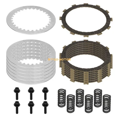 离合器摩擦钢板和弹簧螺栓套件适用于雅马哈 YZ250 2002 - 2024 — 第 1/4 张图片