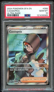 Pokemon Shrouded Fable Cassiopeia 086 PSA 10 - Imagen 1 de 2