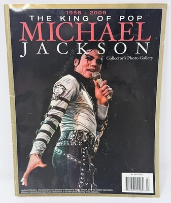 King of Pop Michael Jackson Collector's Photo Gallery Magazine 1958 - 2009 - Image 1 of 3