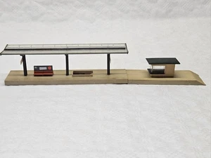 FALLER 94101 H0 ANDÉN 2 piezas acabado construido COLECCIONISTA VINTAGE MODELISMO FERROVIARIO  - Imagen 1 de 10