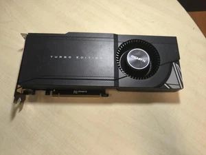 GIGABYTE GeForce RTX 3090 TURBO 24GB GDDR6X Grafikkarte - Bild 1 von 3