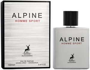 Maison Alhambra Alpine Homme Sport Eau de Parfum 100 ml NUOVO IMBALLO ORIGINALE - Foto 1 di 1