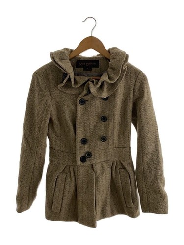LOUIS VUITTON（LV） LOUIS VUITTON altro cappotto 36 lana beige tweed