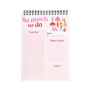 So Much To Do Daily Planner with Toadstool Design by Something Different Designs - Picture 1 of 1