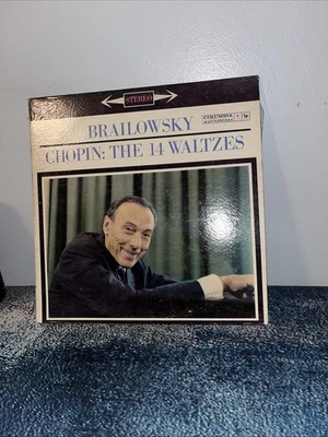BRAILOWSKY CHOPIN The 14 Waltzes Columbia MS 6228 Stereo LP 6-Eye EX - Image 1 of 4