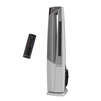 Oscillating Hybrid Fan and Space Heater for Home, All Season High Velocity Hy... - Image 1 of 4