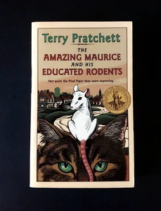 Terry Pratchett - The Amazing Maurice & His Educated Rodents Harper 1st Edition - Imagen 1 de 8
