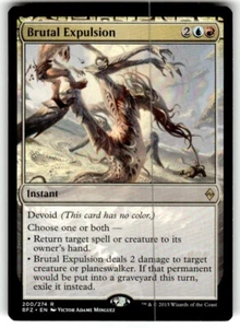 Brutal Expulsion Battle for Zendikar Regular MTG NM - Picture 1 of 2