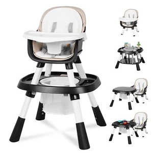 15 in 1 Baby Convertible HighChair for Babies and Toddlers - Picture 1 of 7
