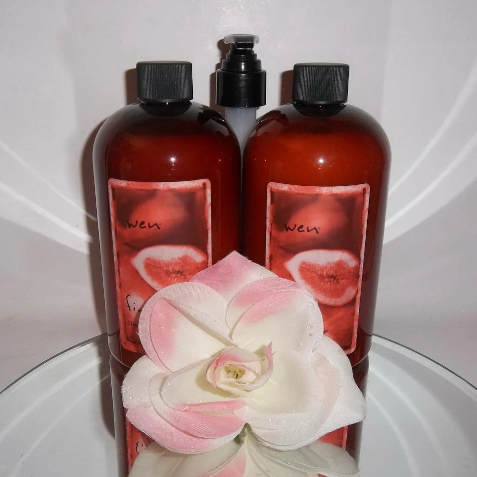 Wen Cleansing Conditioner Shampoo 2 x 16oz = 32oz FIG Chaz Dean - Image 1 of 1