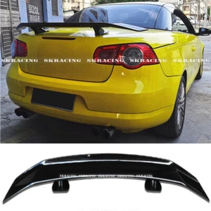 For 2010-2011 Volkswagen VW EOS Glossy Black Rear Trunk Lip Spoiler Wing Kits - Picture 1 of 5
