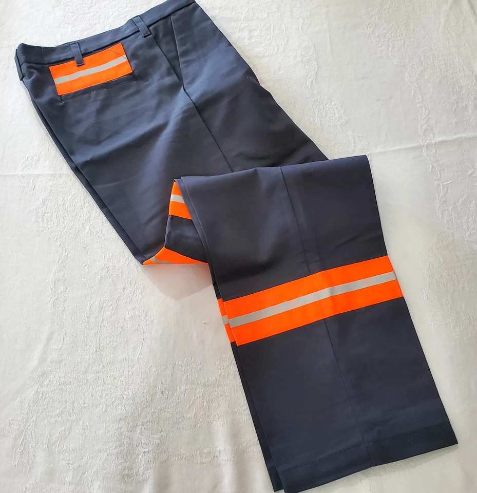 Men's Work Pants Enhanced Visibility by Aramark. - Image 1 of 1