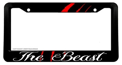 The Beast Turbo Truck Elevador Barro Coche Diesel Camión Garra V01 Marco de matrícula Foto 1 de 2