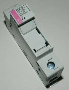 NUEVO Eaton C383FHMD 1 polo soporte de fusibles modular para riel Midget Fuse DIN VLC 10 - Imagen 1 de 5