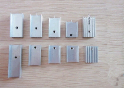 100Pcs Aluminum Heatsink Radiator Heat Sink for TO-220 TO220 7805 7812 - Image 1 of 4