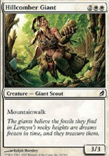 HILLCOMBER GIANT FOIL Lorwyn MTG Magic the Gathering Cards DJMagic