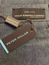 Peter Millar Elite Grey 120's Wool Golf Trousers - Choose Waist Size Italian ...