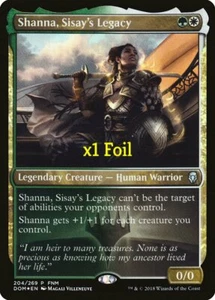 MTG Foil Friday Night Magic Promo Dominaria Shanna, Sisay's Legacy MINT - Picture 1 of 1