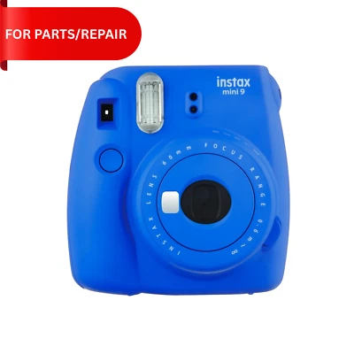 Fuji Instax Mini 9 Instant Film Camera Cobalt Blue- FOR PARTS/ REPAIR - Image 1 of 3