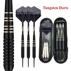 3 Stück Tungsten Darts Steel Tips Set 23g Profi Wettkampfnadel mit Etui - Bild 1 von 22