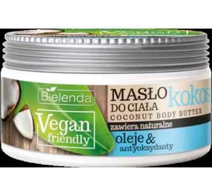 Bielenda Burro Corpo Calmante Nutriente al Cocco Amichevole Vegano 250 ml./8,4 fl. oz - Foto 1 di 1