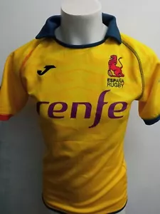 Rugby Spain Match Worn Europe Jersey Shirts L - Imagen 1 de 6