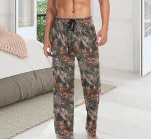 Fruit Of The Loom Pajama Pants Camouflage Men’s Soft Comfy 3XL (48-50) VTZ