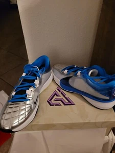 NUEVO Para hombres Talla 11 Para hombres Nike Gris Zoom Freak 5 Zapatos de Baloncesto Nuevos en Caja Antetokounmp - Imagen 1 de 5