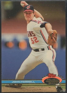 1991 Topps Stadium Club #185 John Farrell Cleveland Indians - Picture 1 of 2