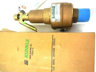 NEW KUNKLE 6186-FE01 RELIEF VALVE 6186FE01 - Image 1 of 2