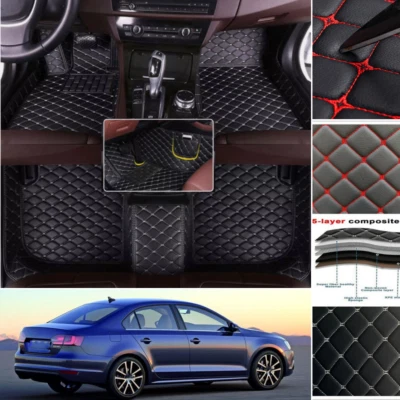 Alfombrillas impermeables aptas para Volkswagen Jetta/Jetta Wagon 1991-2025 coche Foto 1 de 4