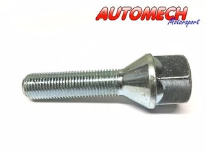 Grayston Wheel Bolt M12x1.25mm, 42mm Thread, 60D taper 19mm Hex Plated (SB23) - Picture 1 of 3