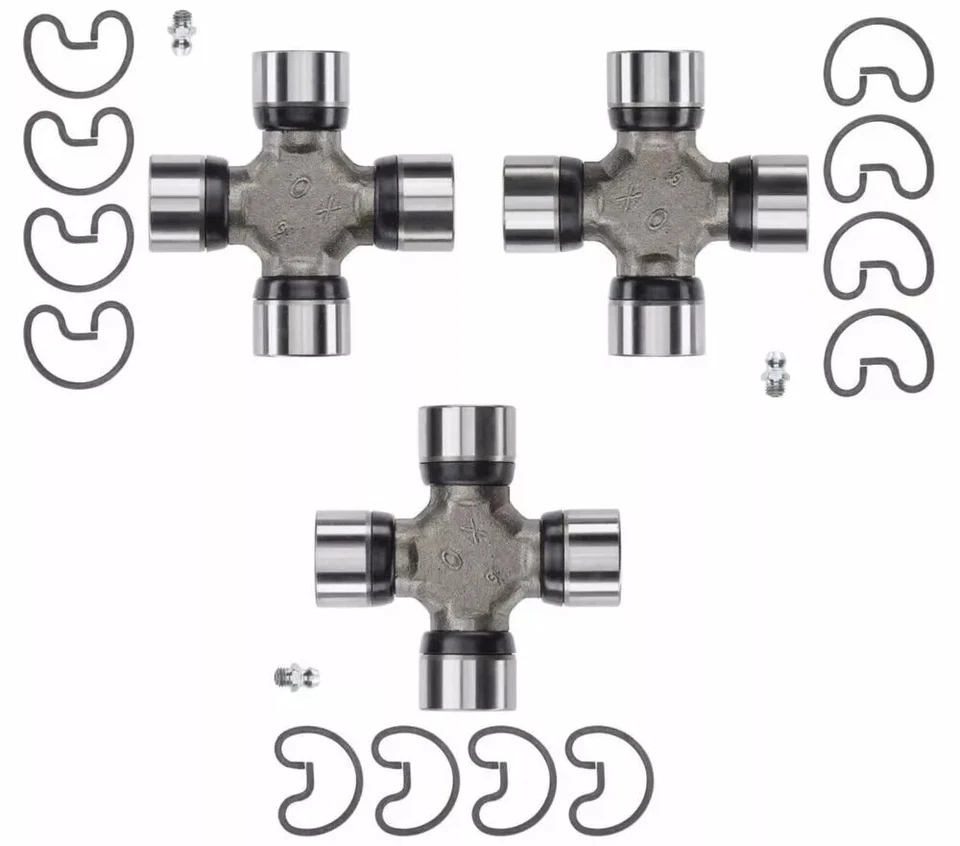 3 juntas universales de eje de transmisión MOOG Premium tracción trasera/4x4 engrasables Foto 1 de 4