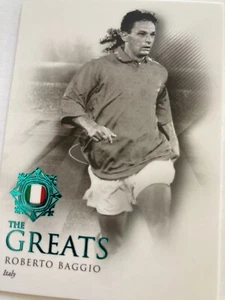 2022 FUTERA UNIQUE THE GREATS TEAL /42 ROBERTO BAGGIO #100 - Picture 1 of 19