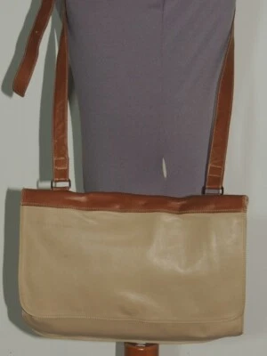 Vintage Enny - Italy Brown / Tan Leather Shoulder Bag / Purse - Image 1 of 4