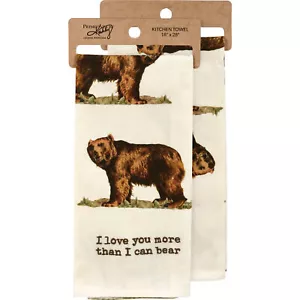 Toalla de cocina I Love You More Than I Can Bear - Imagen 1 de 5
