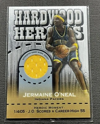 2006-07 Topps Chrome Hardwood Heroes Jermaine O'Neal Jersey Card /400 #HH-JO🔥🔥 - Image 1 of 4