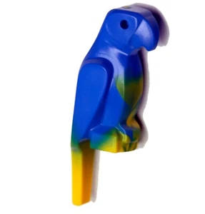 NEW LEGO - Animal - Air - Parrot Marbled Blue Bird Small beak x1 - 10255 10264 - Picture 1 of 1
