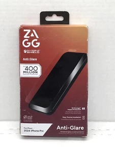 Protector de pantalla de vidrio antirreflejo ZAGG InvisibleShield para iPhone Pro 2024 - Imagen 1 de 2