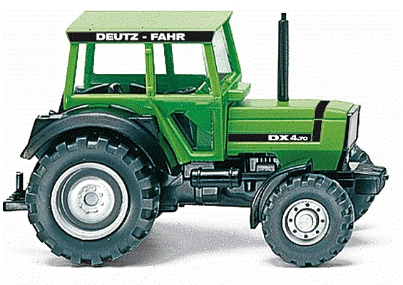 Wiking # 38601 Deutz-Fahr DX 4.70 trator agrícola verde HO MIB  - Imagem 1 de 1