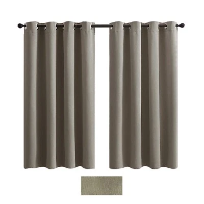 Solid Color Curtain Blackout Foreign Trade Curtain Fabrics High-Quality Curtains - Image 1 of 4