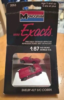 Monogram Exacts mini 1:87 Shelby 427 S/C Cobra Foto 1 de 4