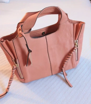 Vince Camuto Cory Hobo Cuero Cartera Bolso de Mano Estilo Suroeste Melocotón/Coral/Mango Foto 1 de 4