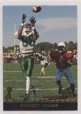 1998 Press Pass Randy Moss #5 Rookie RC HOF - Image 1 of 2