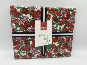 Joules Rainbow Floral Pillowcase Pair Standard New - Picture 1 of 2