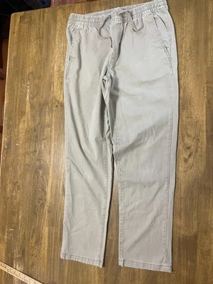 Брюки George, мужские размер средний, коричневый, эластичная талия, прямые штанины - Изображение 1 из 4