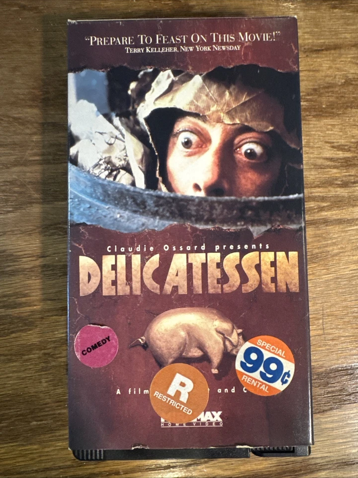 Delicatessen (VHS, 1993) - Image 1 of 3